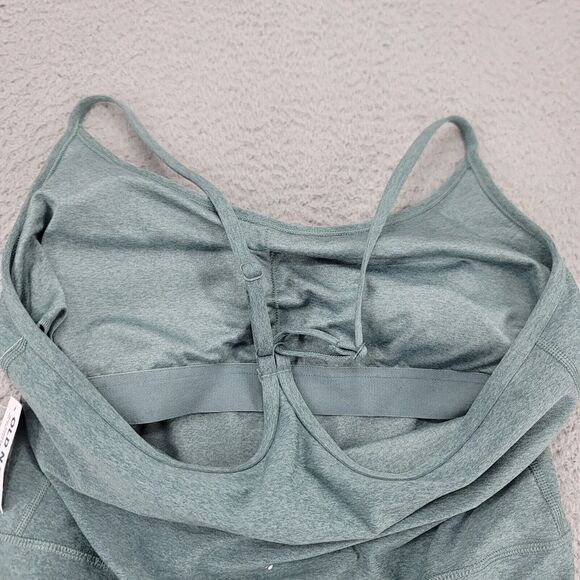 Old Navy Bodysuit Womens Large‎ Green Cloud+ Racerback 6" Inseam Gym Workout - Picture 6 of 13